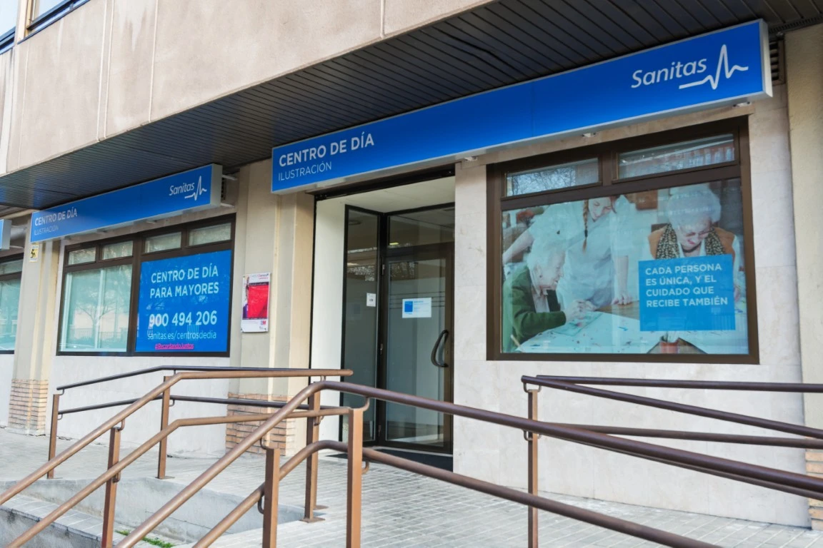 Centro de día Ilustración